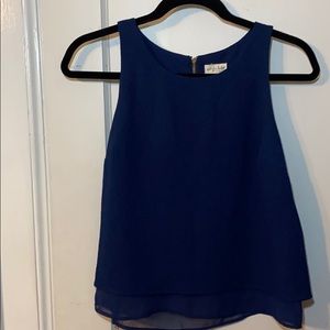 Maison Jules blue tank top
